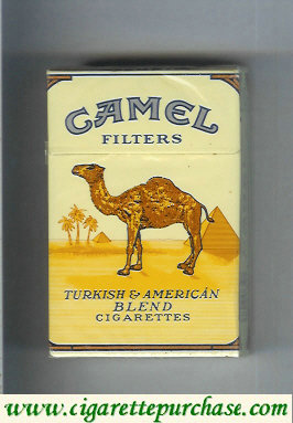 Camel Filters cigarettes hard box